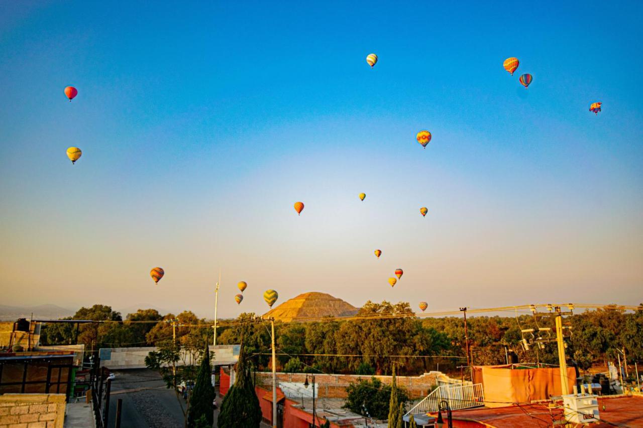 Tlatkitliyali Otel San Martín de las Pirámides Dış mekan fotoğraf